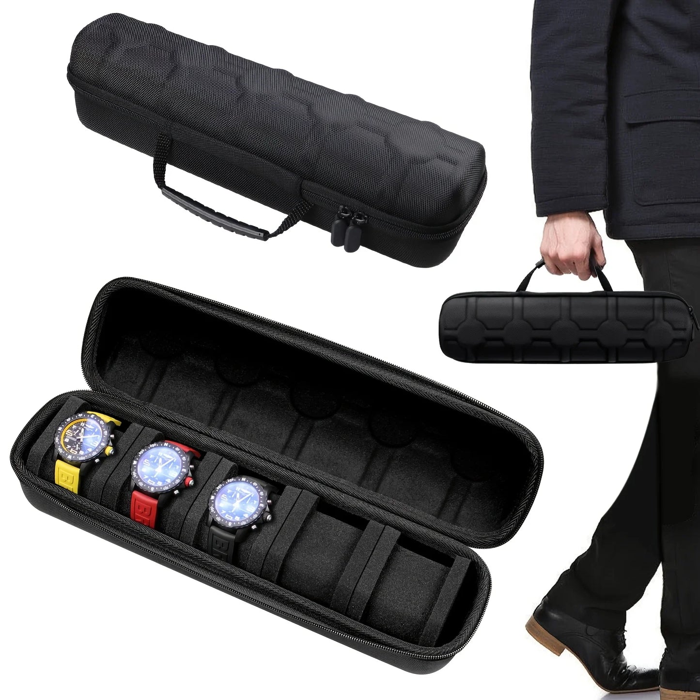 Premium Travel Watch Case