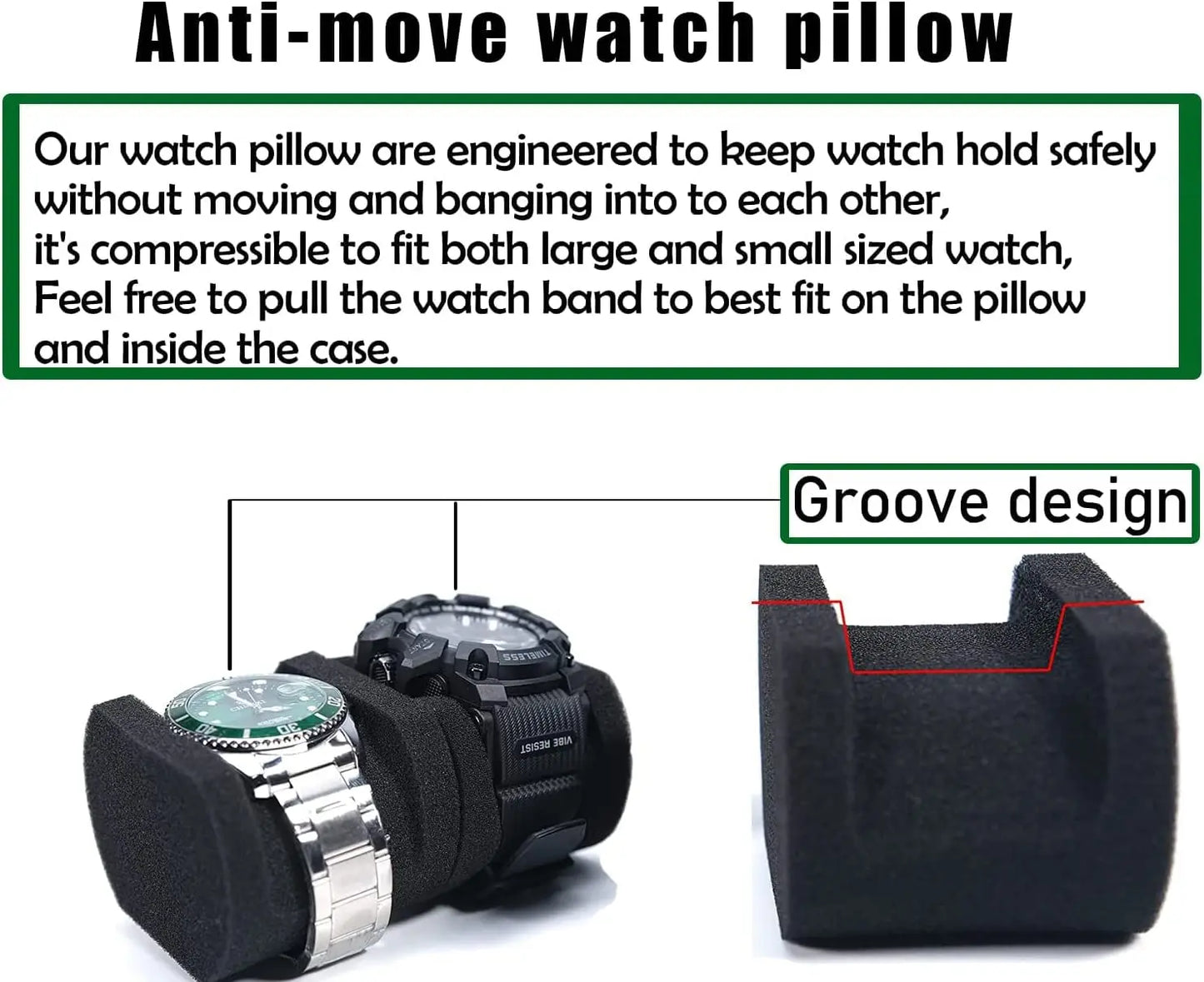 Compact Travel Watch Case